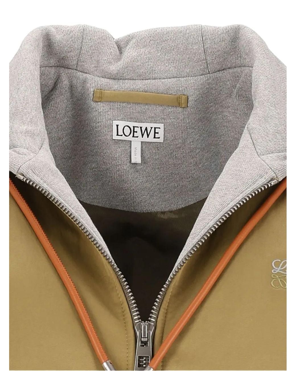 Loewe Green Bomber Jacket for men