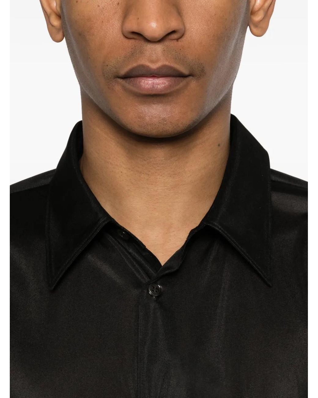 Comme des Garçons Black Chest-Pocket Shirt for men