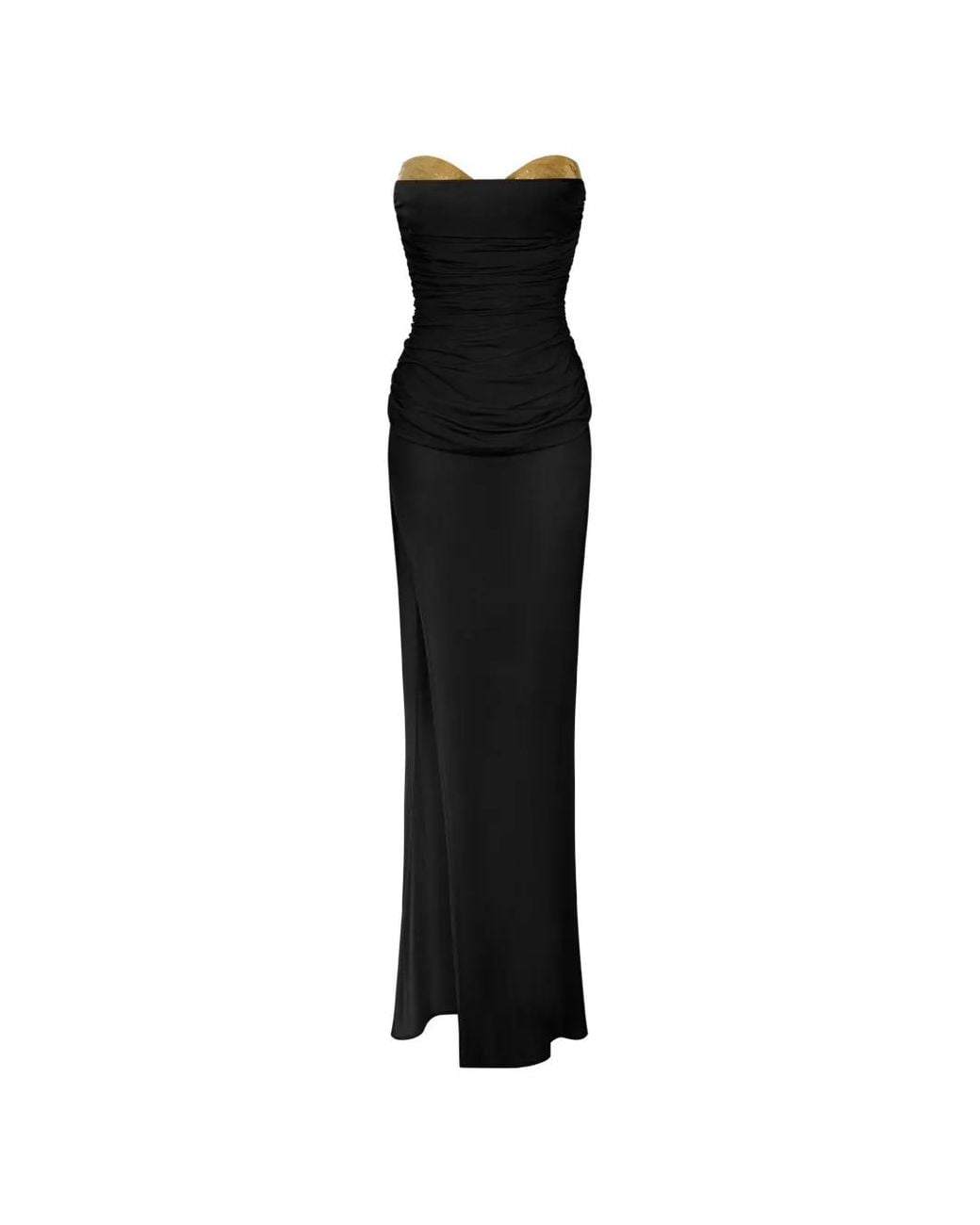 Elisabetta Franchi Black Carpet Dress