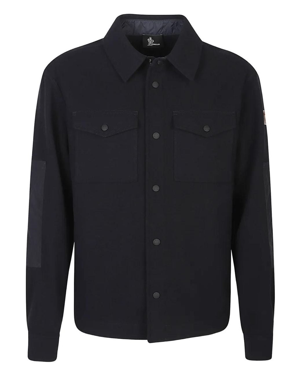 Chaqueta Con Bolsillo Moncler de hombre de color Blue