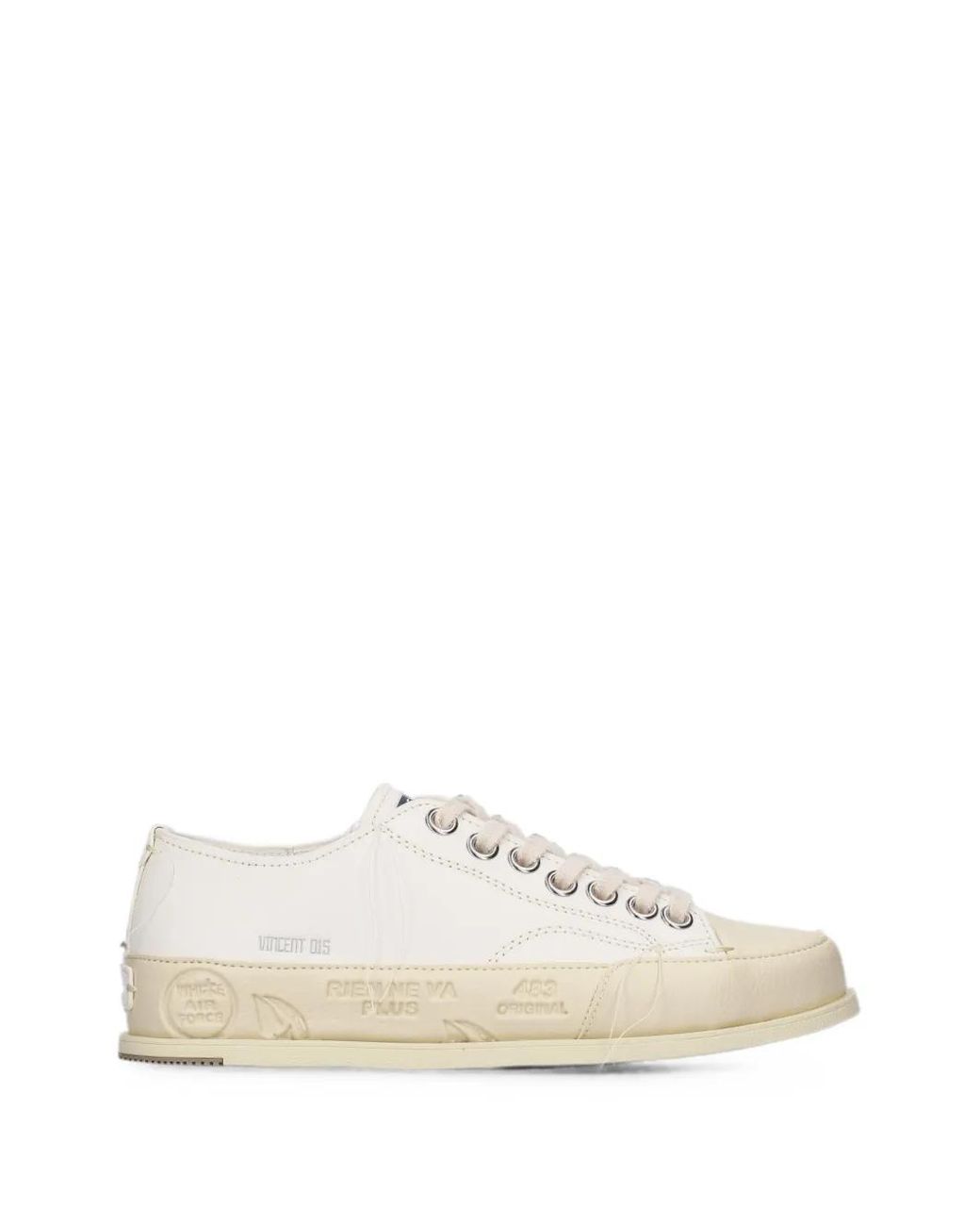 Premiata White Vincentd 015 Sneakers