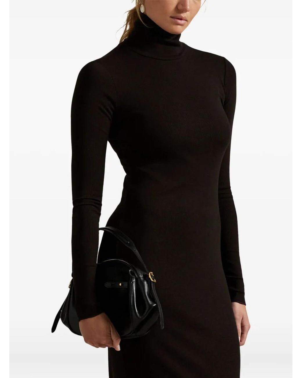 knee length dresses for ladies Polo Rib Midi Dress – Recollection main image 0