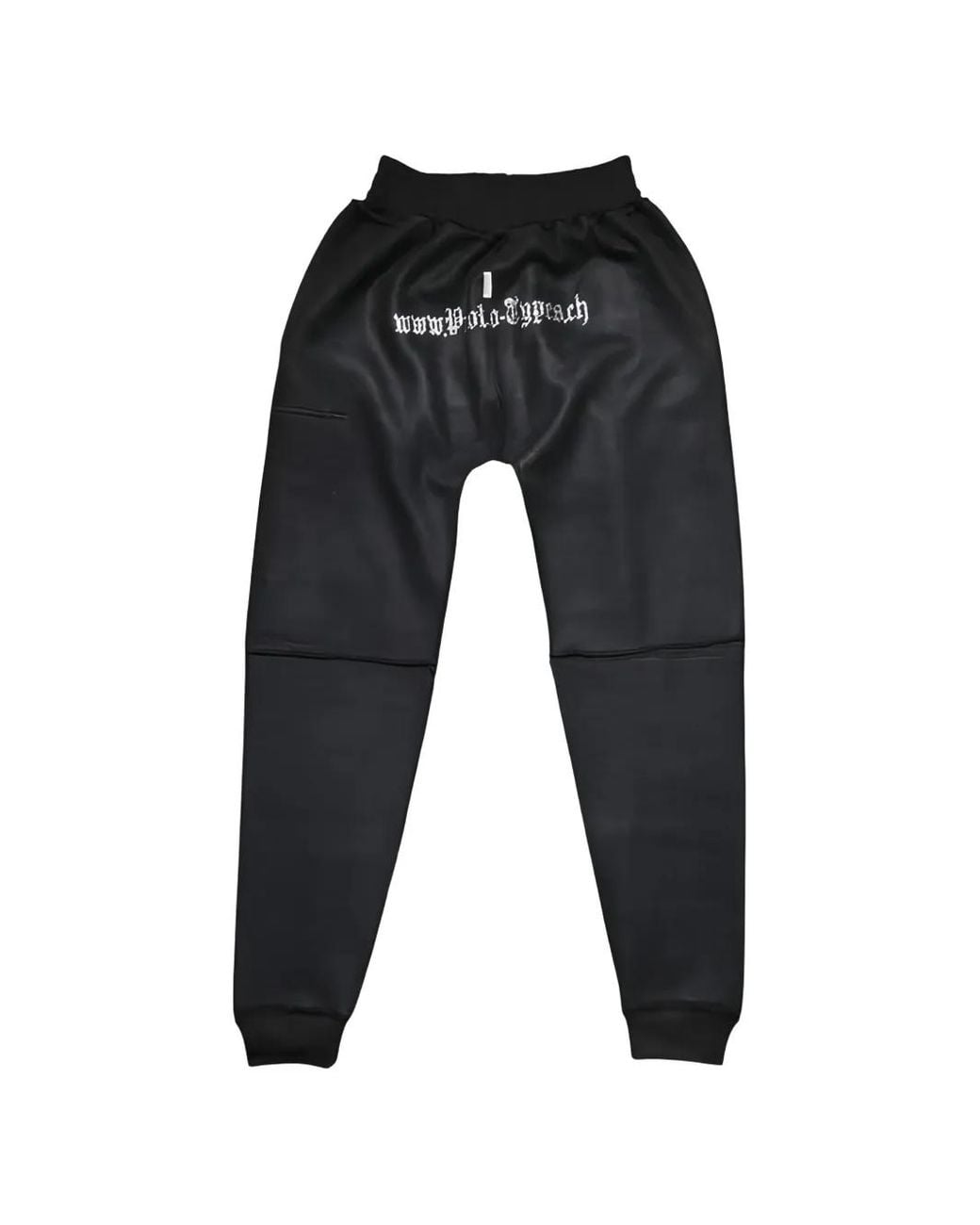 PROTOTYPES Black Logo-Detail Track Pants