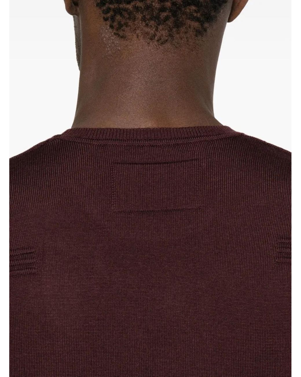 Patrizia Pepe Purple Wool Jumper for men