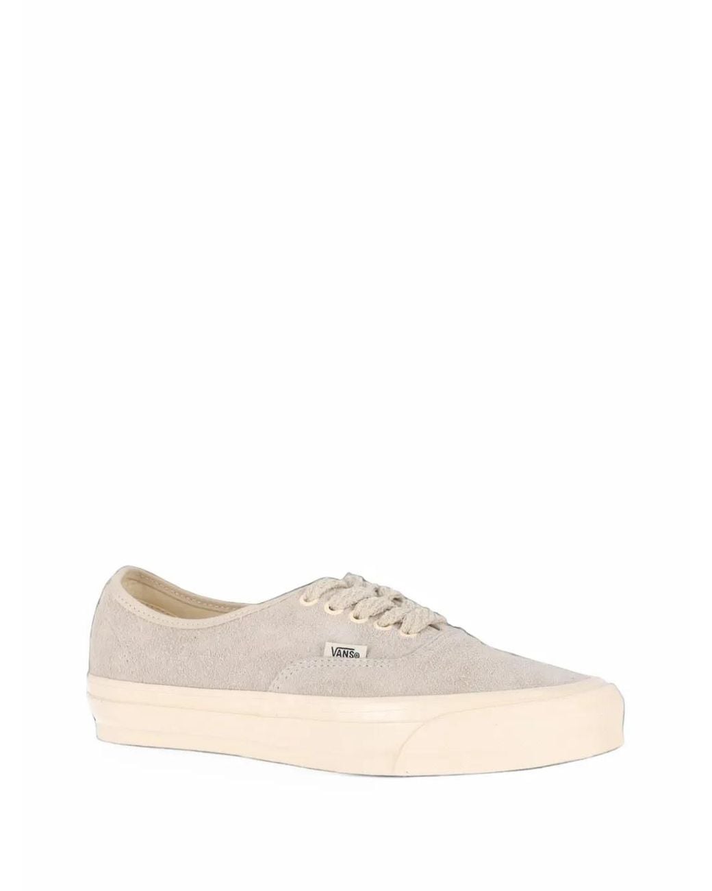Vans Natural Suede Lace-Up Sneakers