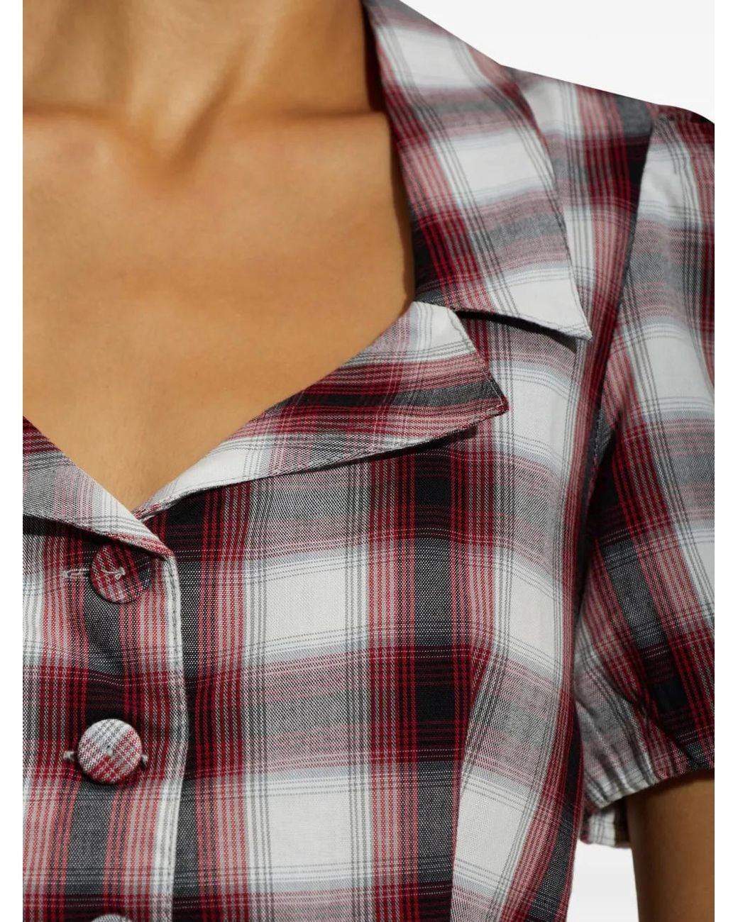 Baum und Pferdgarten White Macaia Checked Blouse