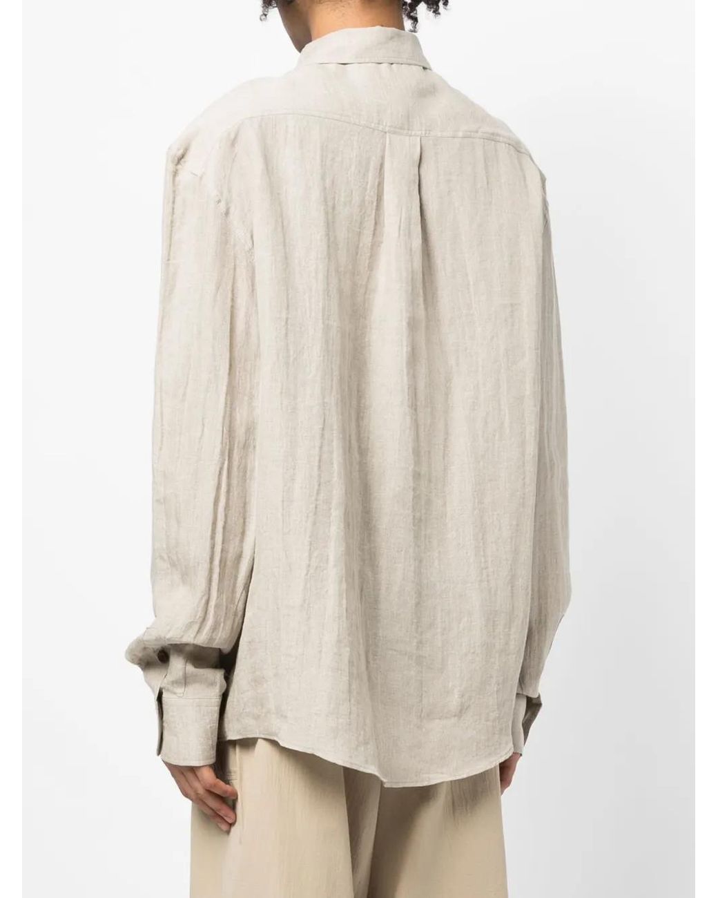 Marane Natural El Pacifico Linen Shirt for men