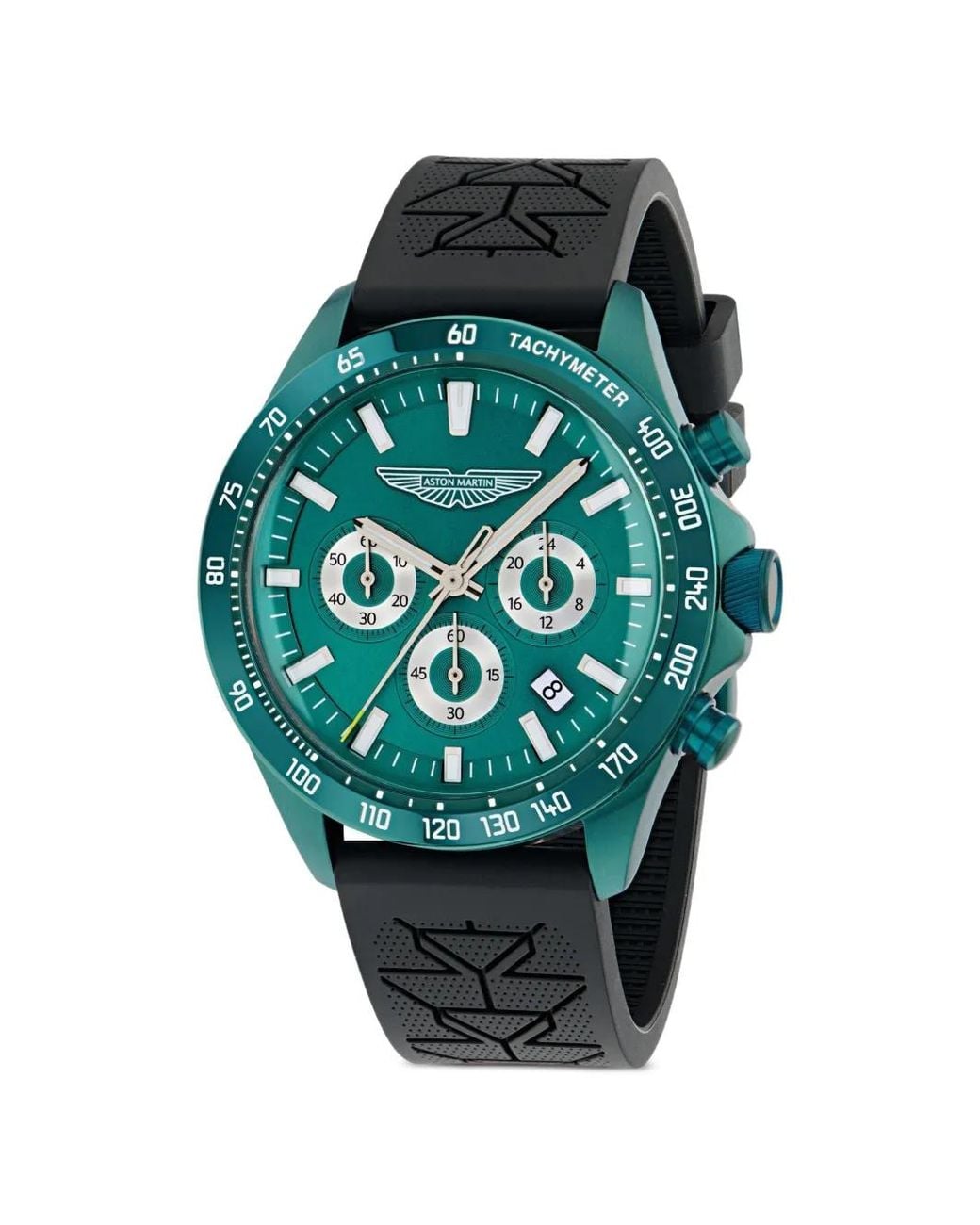 Aston Martin Green Date Window 44Mm Watch for men