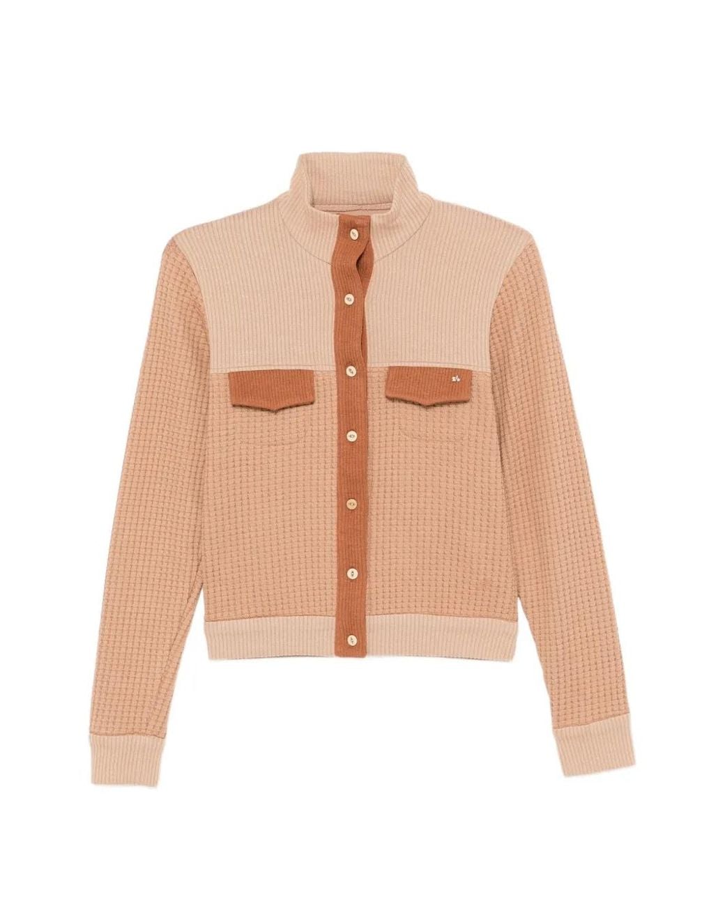 young n sang White Mock-Neck Cardigan for men