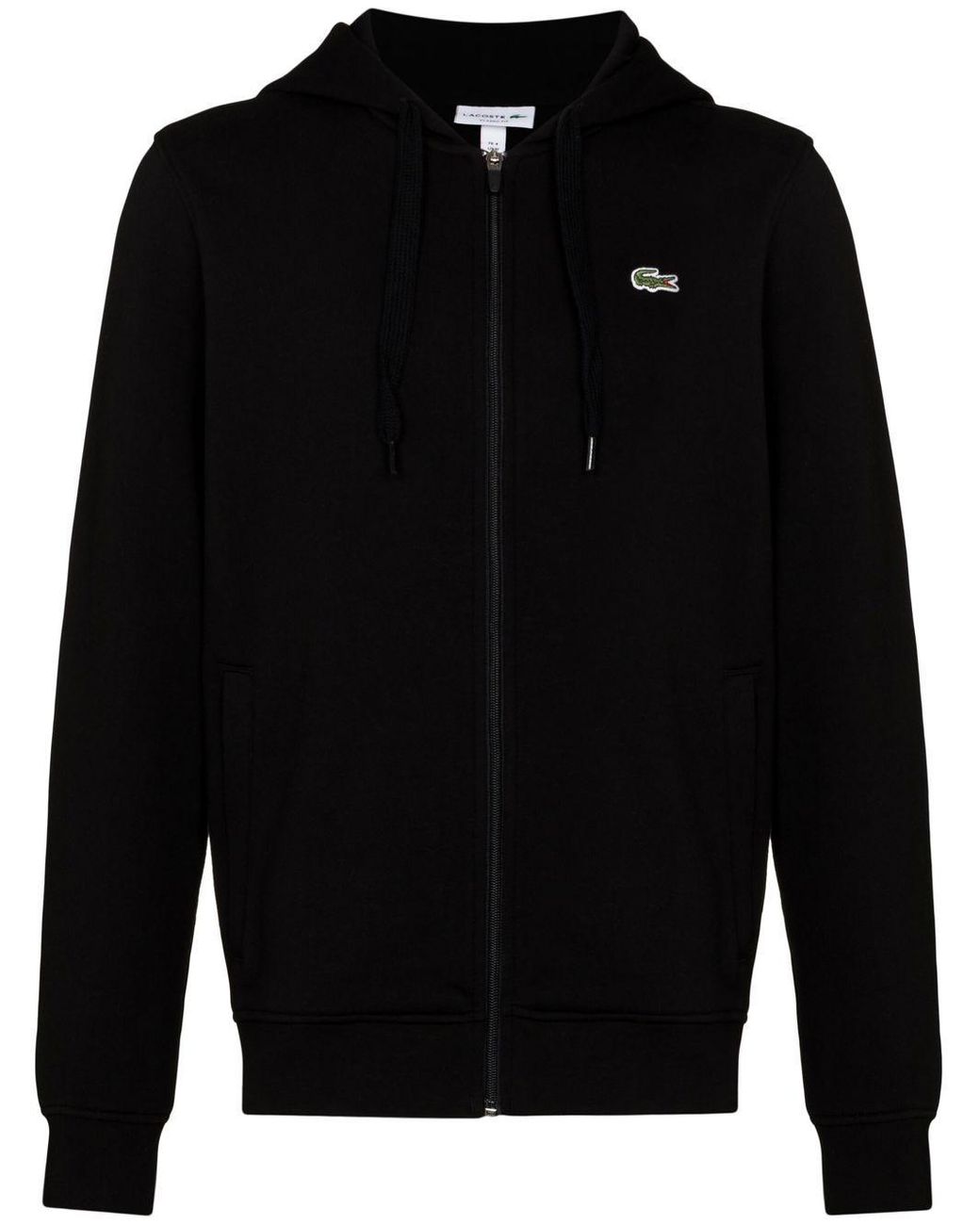 Lacoste hoodie black Clearance