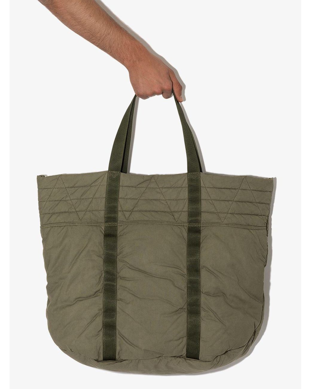 Visvim Nap Quilted Tote Bag in Green for Men | Lyst Canada