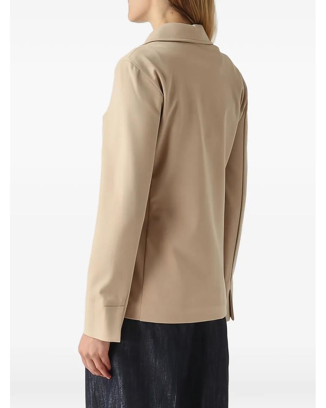 Max Mara Natural Baco Single-Breasted Jacket
