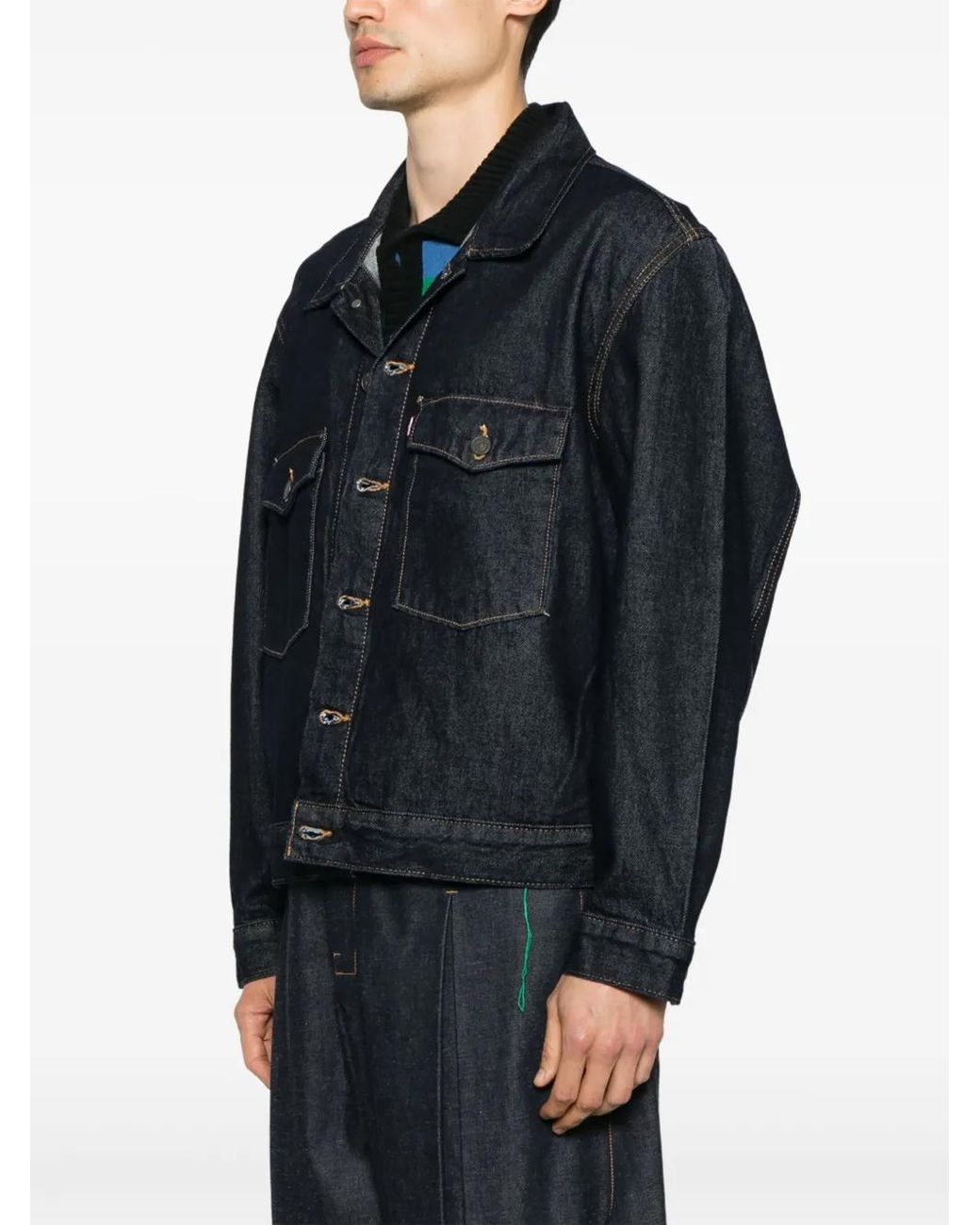 Levi's Black Denim Jacket for men