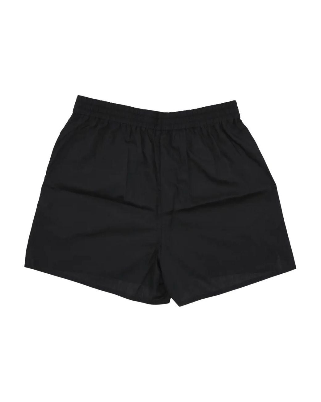 LA ROSE Black Elasticated-Waist Shorts