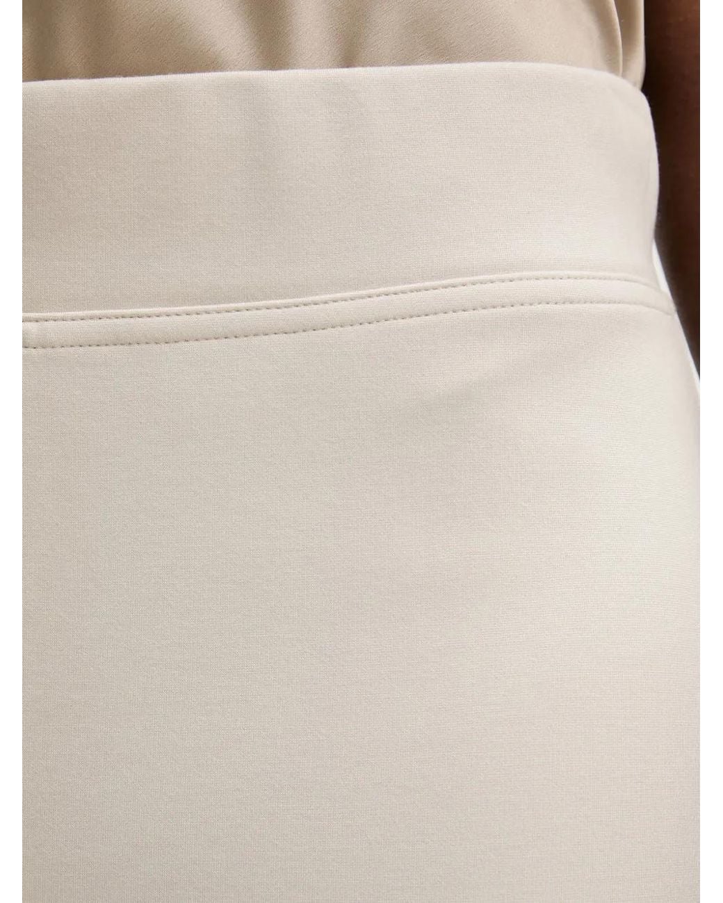 Joseph Ribkoff Natural Pressed-Crease Trousers