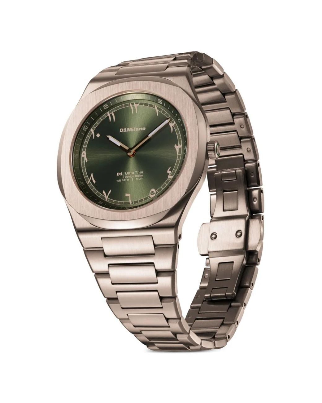 D1 Milano Gray Ultra Thin 39Mm Watch for men