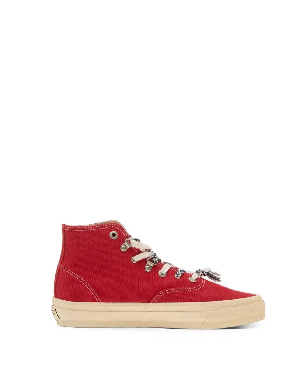 Vans Red Premium Authentic Hi 2.0 Sneakers