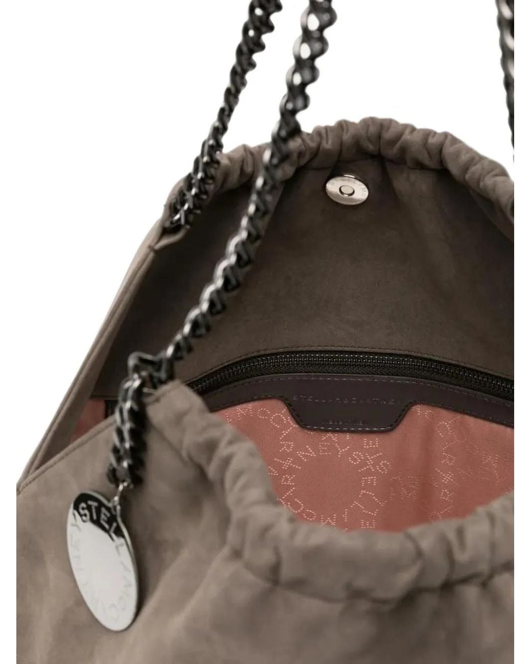 Stella McCartney Brown Medium Falabella Shoulder Bag