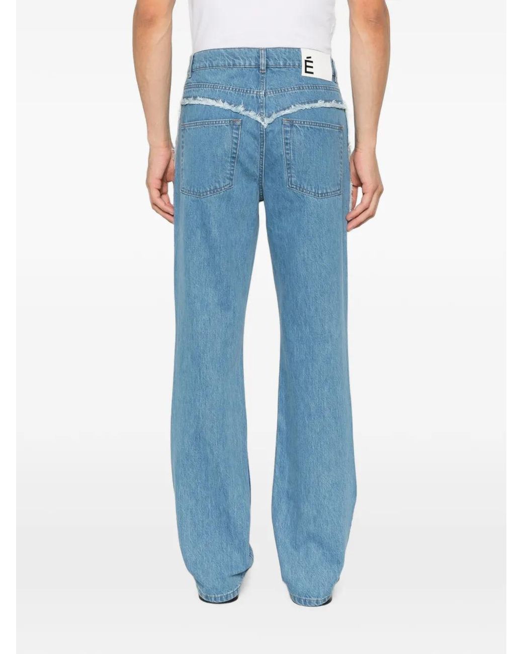 Vaqueros Bootcut Deshilachados Etudes Studio de color Blue