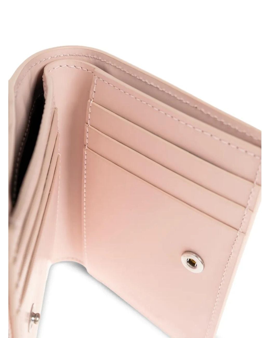 Off-White c/o Virgil Abloh Pink Portefeuille Jitney Quote Zippé