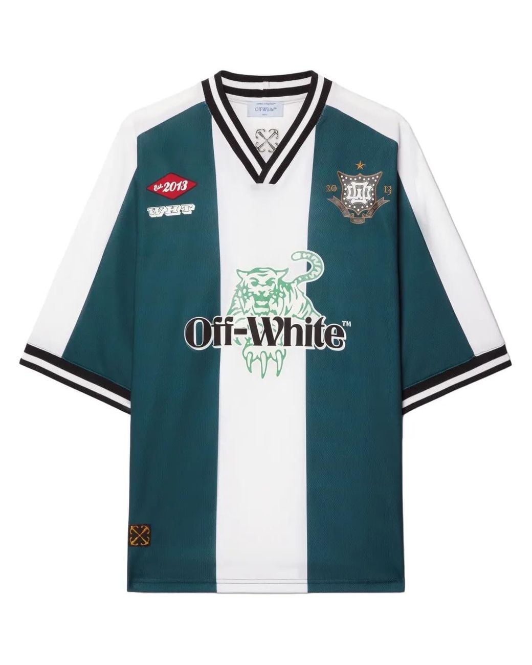 Off-White c/o Virgil Abloh Blue Tiger 23 T-Shirt for men