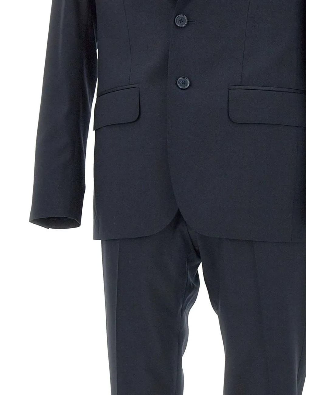 Corneliani Blue Single-Breasted Suit for men