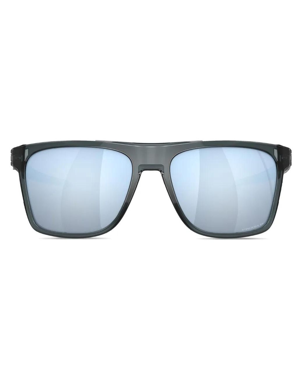 Oakley Blue Leffingwell Rectangle-Frame Sunglasses for men