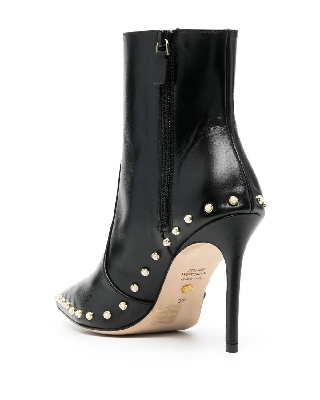 Stuart Weitzman Black Ankle Boot