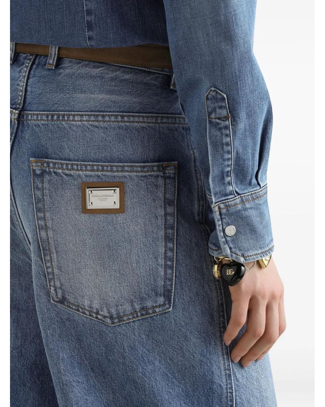 Dolce & Gabbana Blue Denim