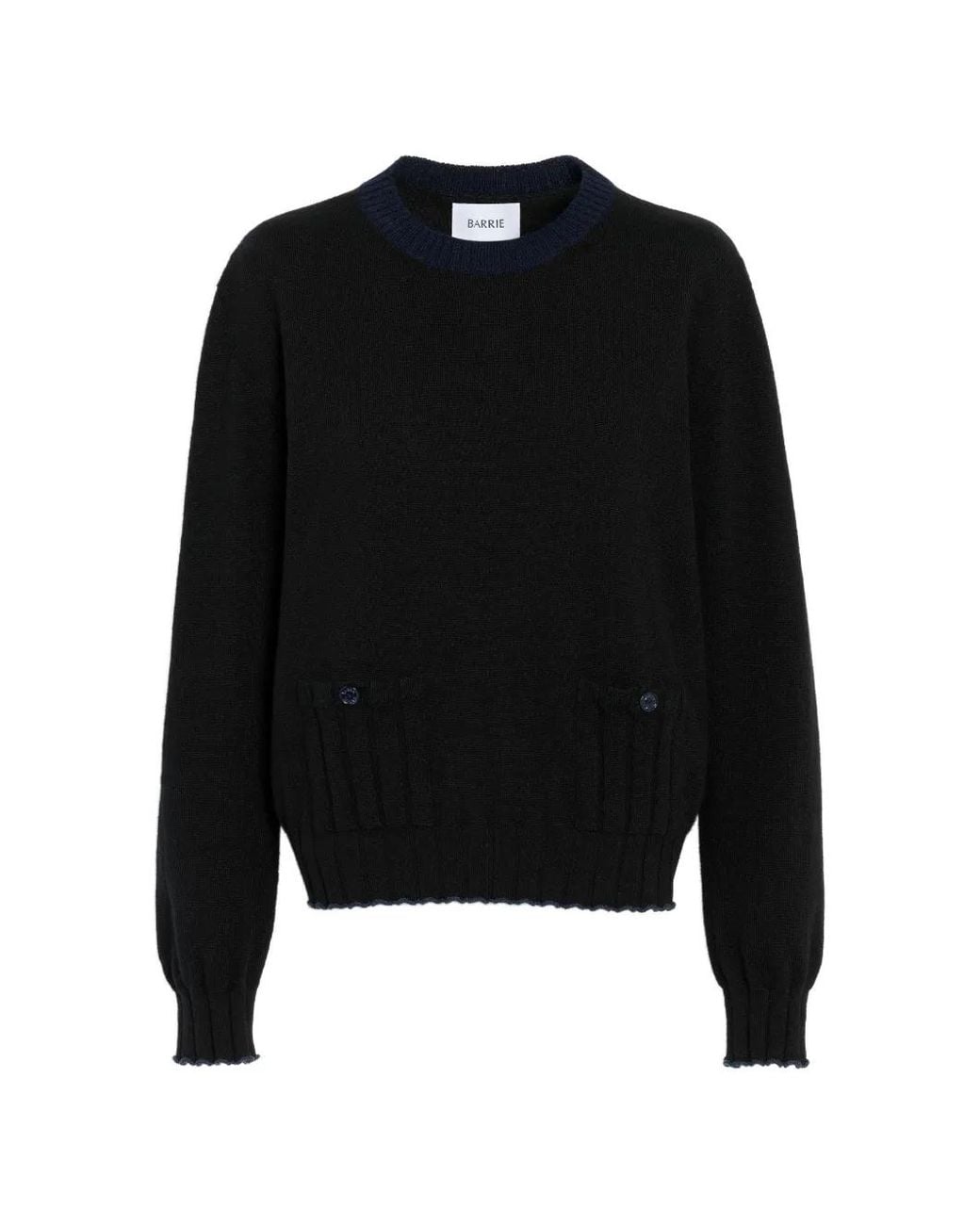 Pull Côtelé Barrie en coloris Black