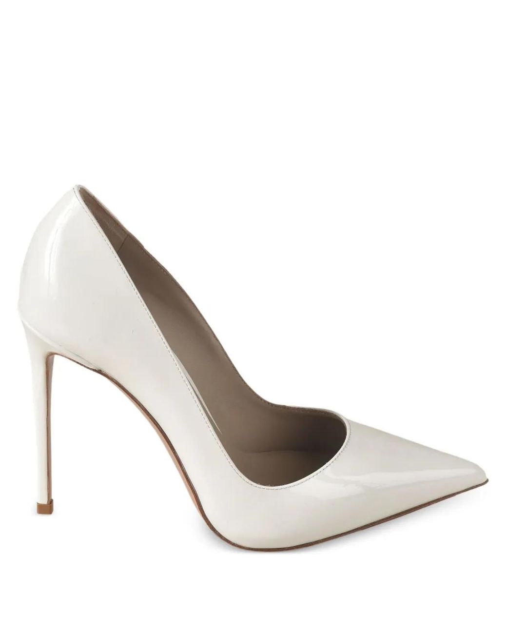 Le Silla White 120Mm Eva Pointed-Toe Stiletto Pumps