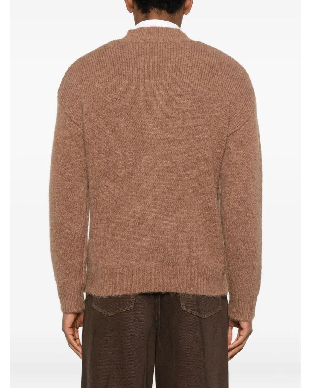 Entire studios Brown Deco V-Neck Sweater