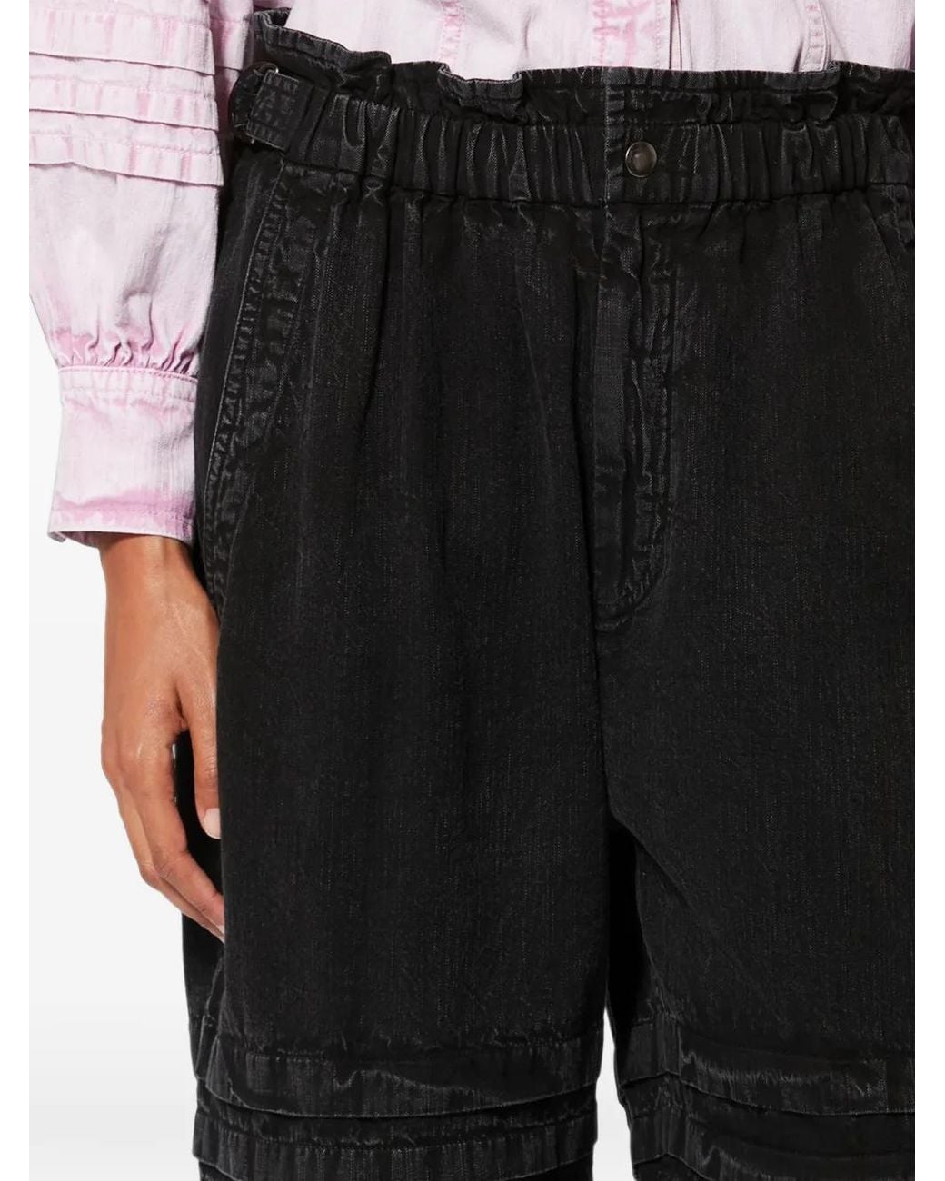 Isabel Marant Black Mellya Trousers