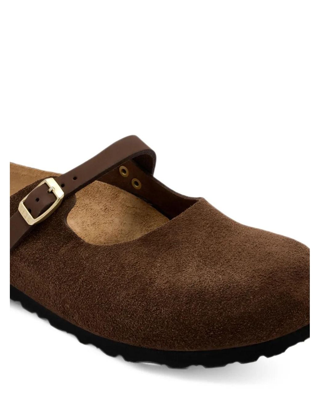 Birkenstock Brown Maria Ii Suede Sandals