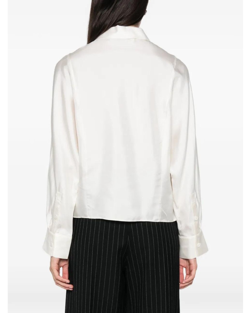 Rohe White Double-Breasted Top
