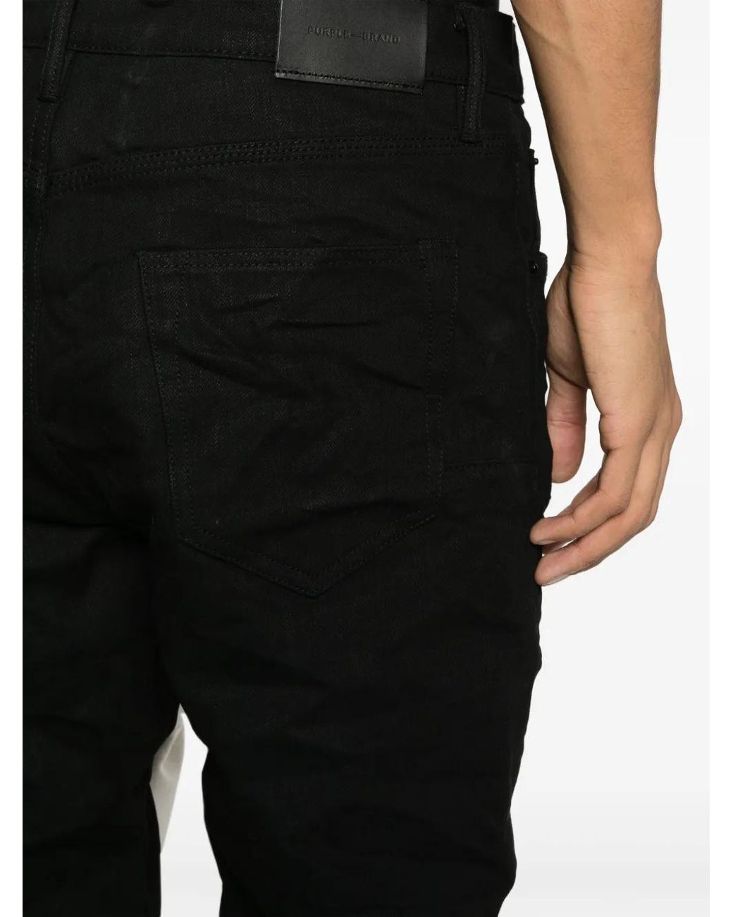Purple Brand Black P005 Slim-Leg Jeans for men
