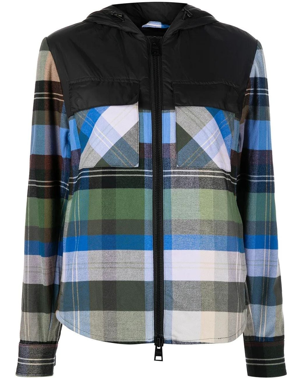 Aztech Mountain Black Loge Peak Ski Hoodie