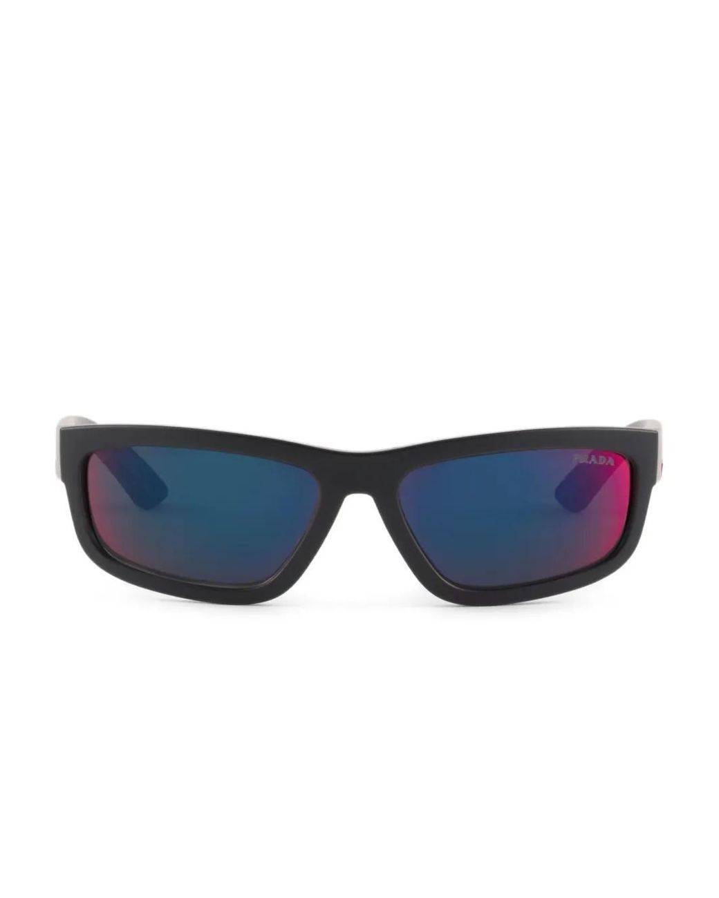 Prada Blue Linea Rossa Sunglasses for men