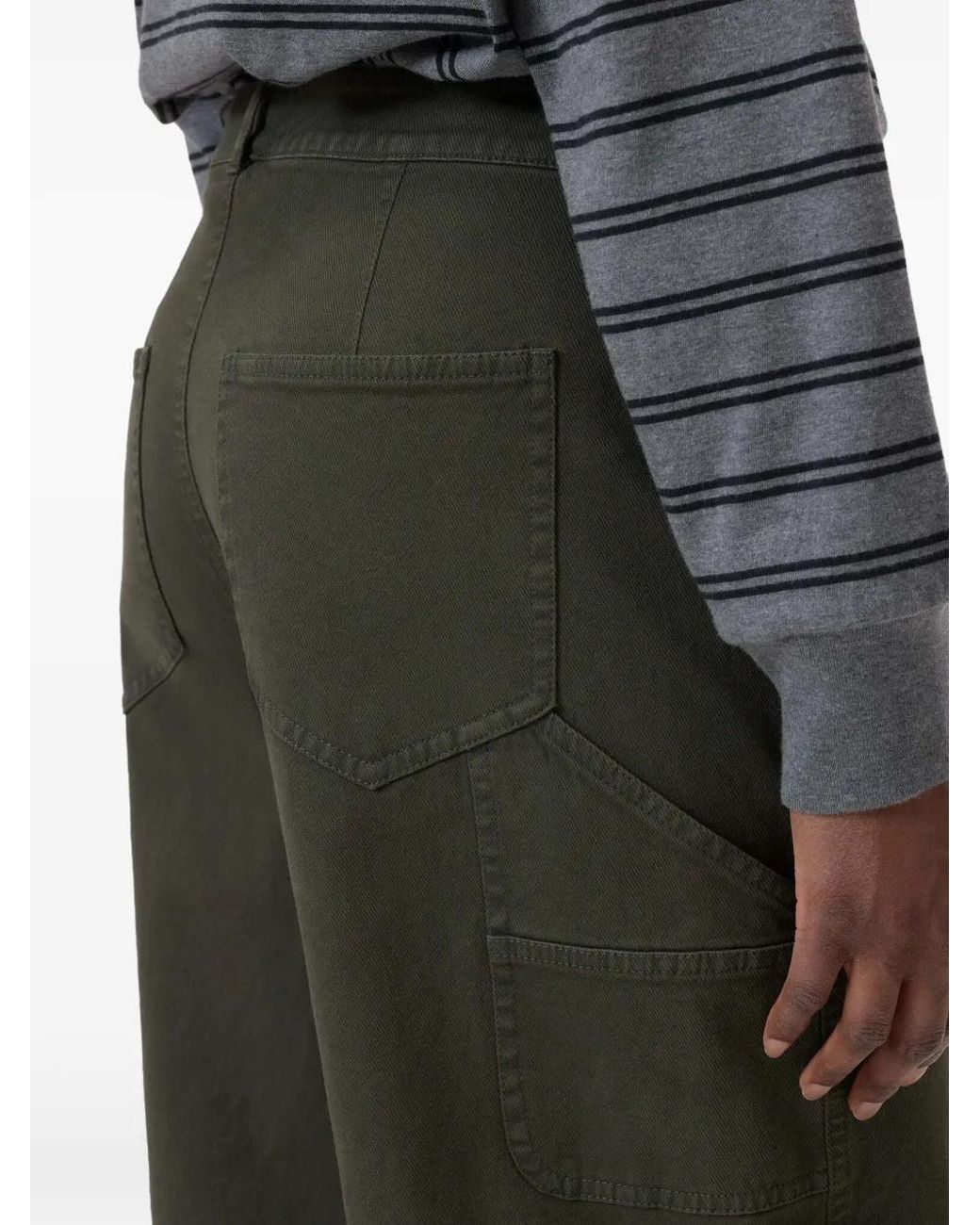 Closed Black Bouna Mid-Rise Tapered Jeans