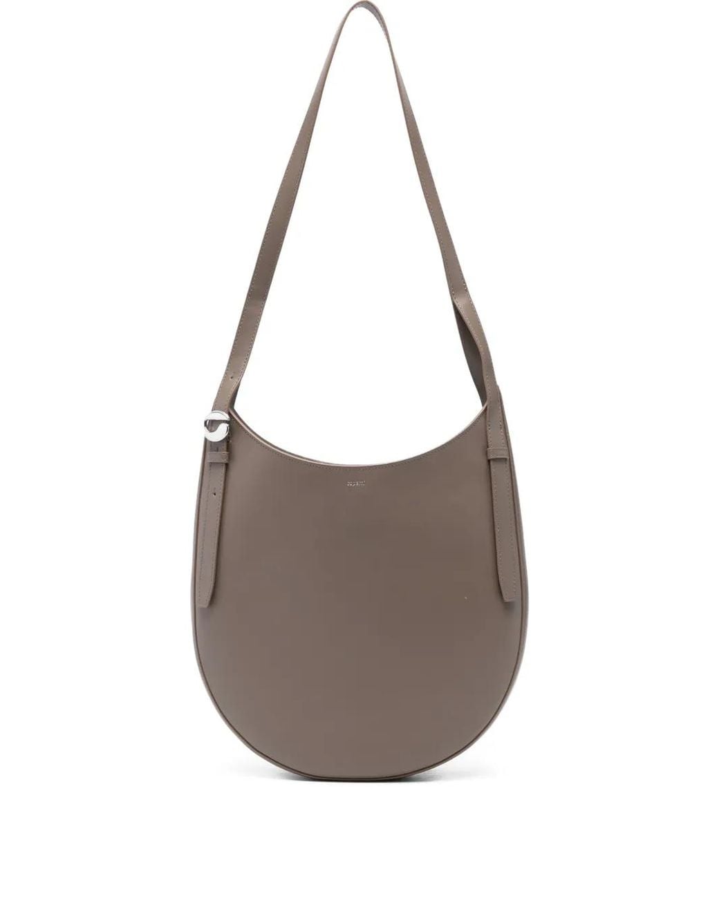 Coperni Brown Ring-Detail Shoulder Bag