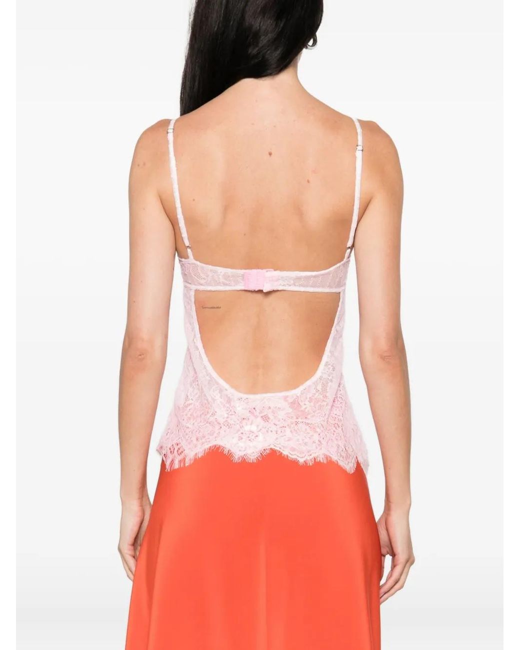 Roberta Einer Pink Cami Top