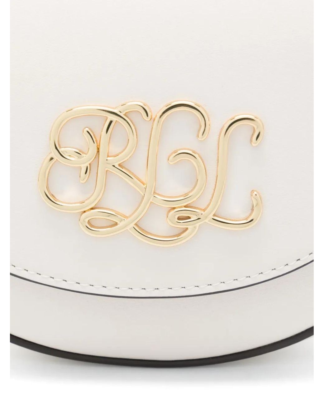 Ralph Lauren White Small Witley Cross Body Bag