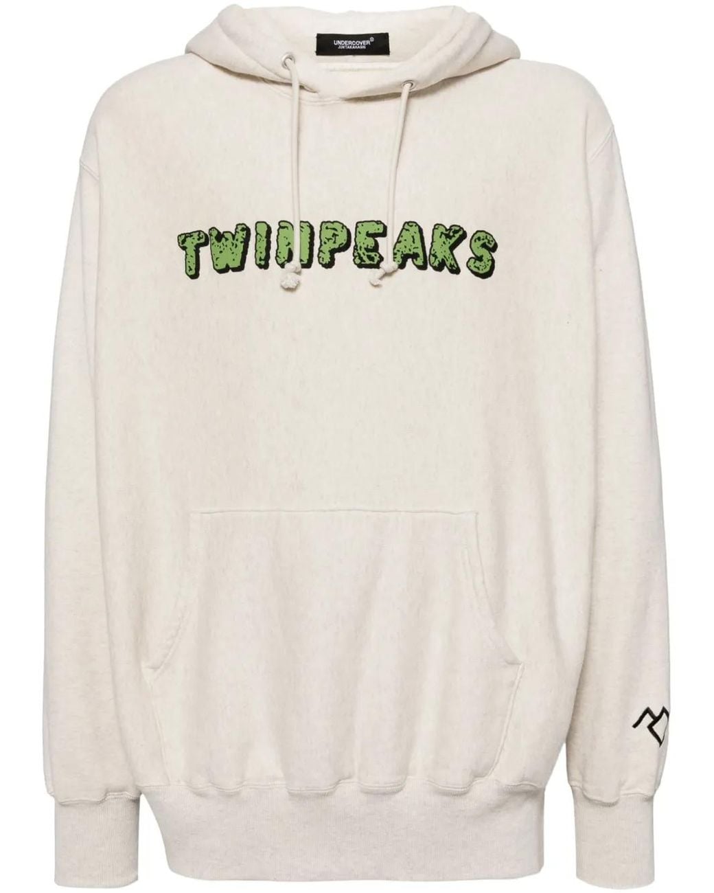 Undercover Natural Graphic-Print Cotton Hoodie for men