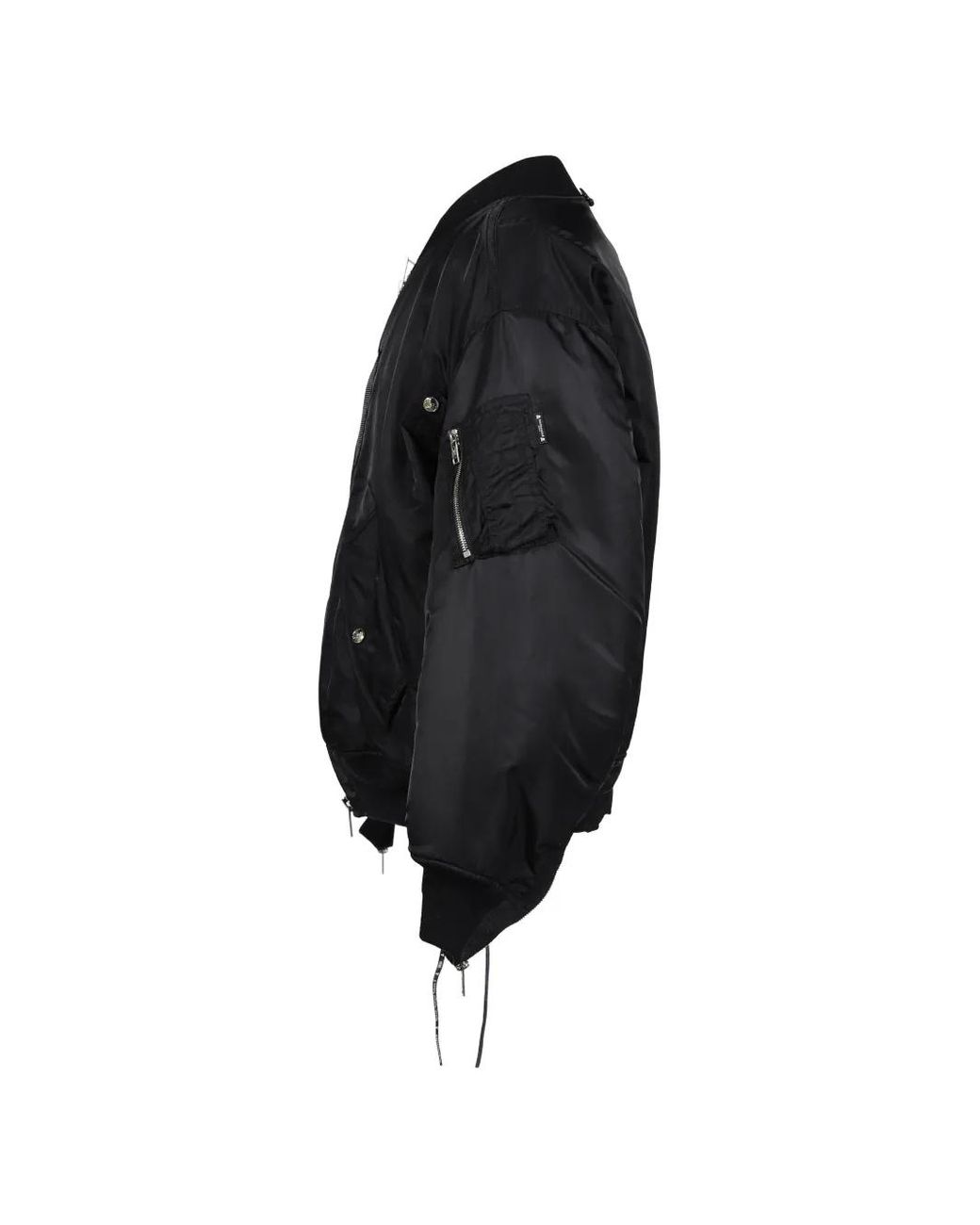MASTERMIND WORLD Black Reversible Skull-Embroidered Bomber Jacket for men