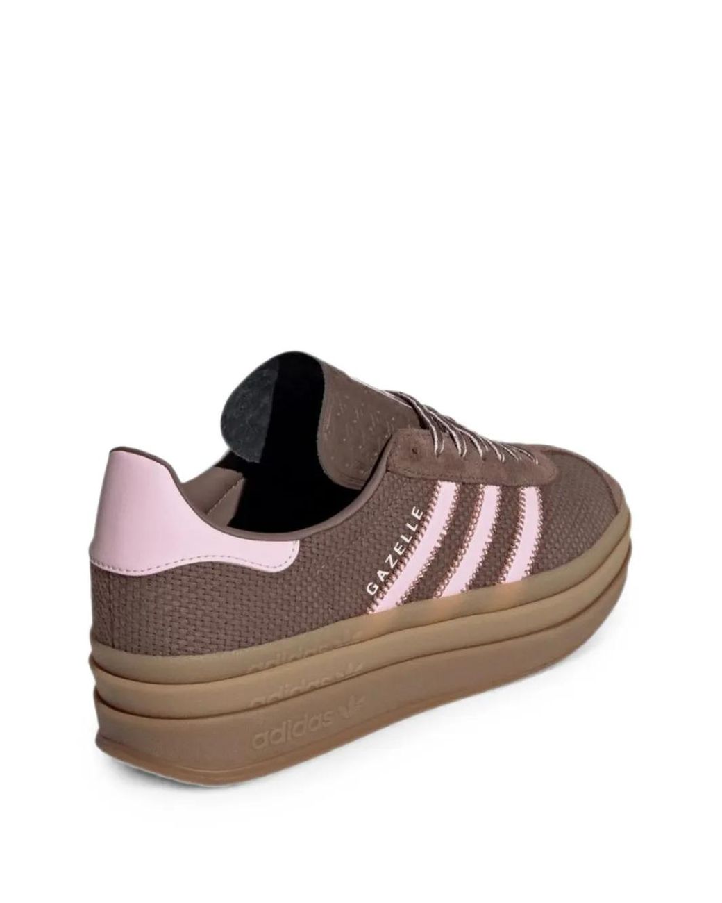 Adidas Brown Thick-Soled Casual Shoes