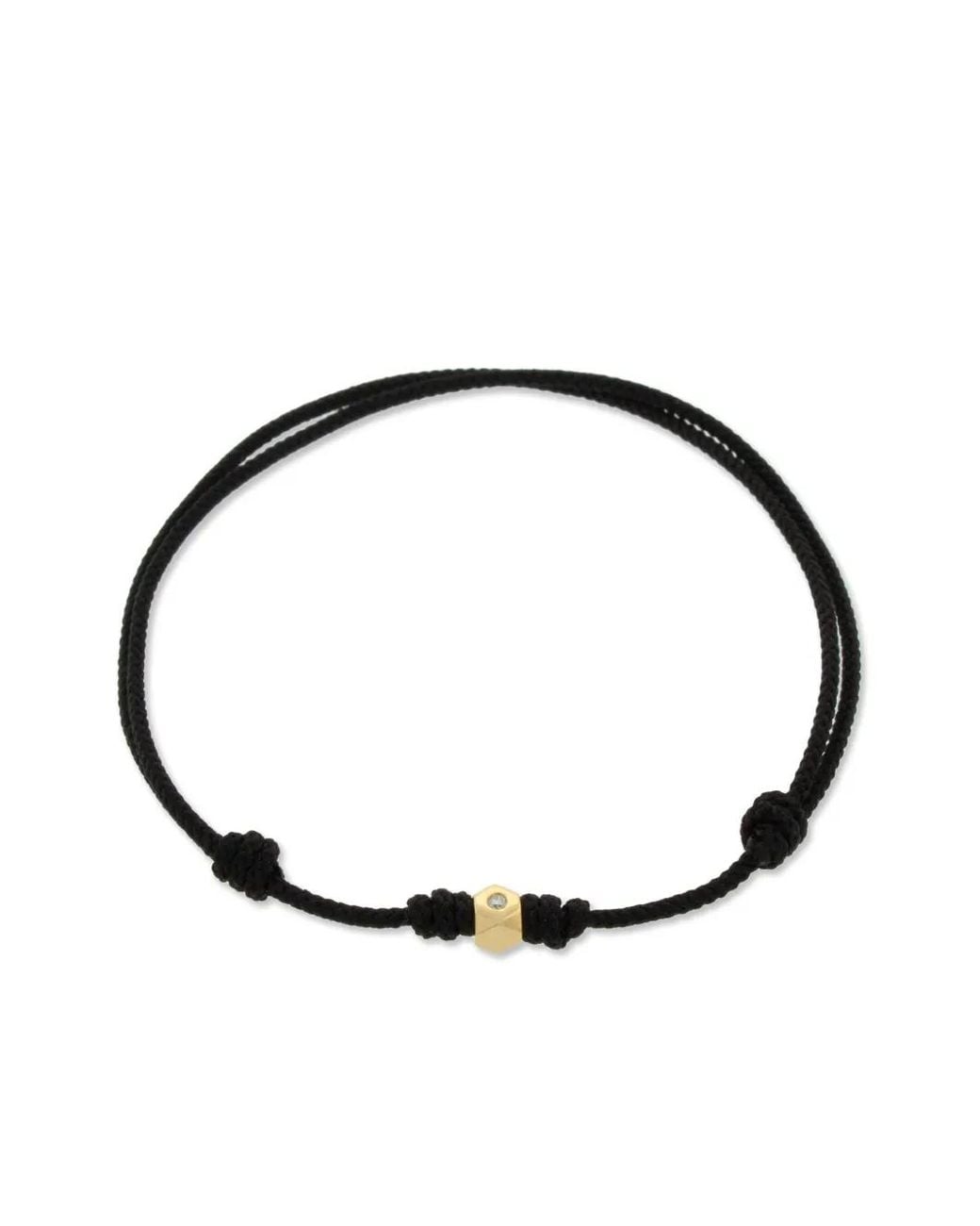 Luis Morais Metallic 14K Diamond Bracelet