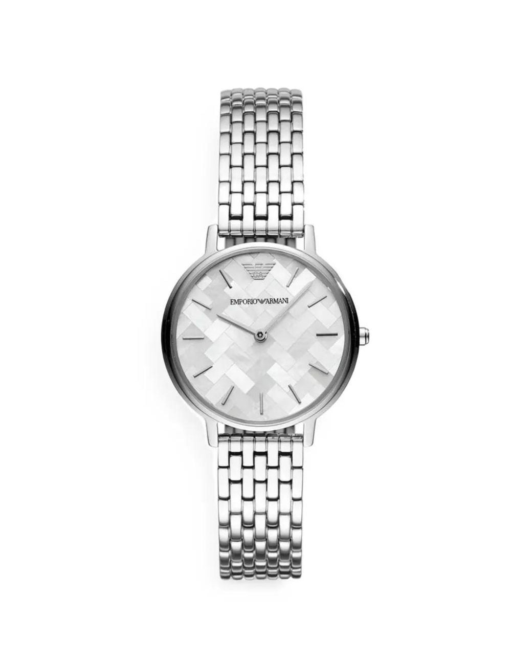 Emporio Armani White Classic 43Mm Watch for men