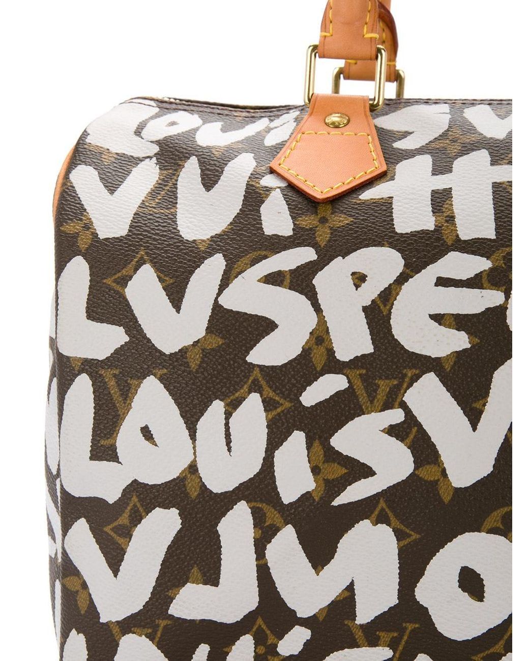 Louis Vuitton 2018-2019 pre-owned Graffiti Speedy 30 handbag