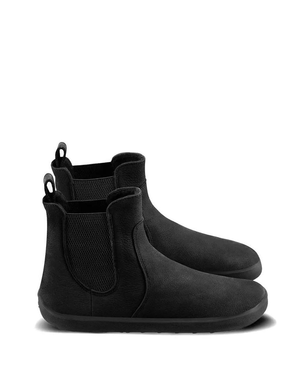 Be Lenka Black Paneled Chelsea Boots