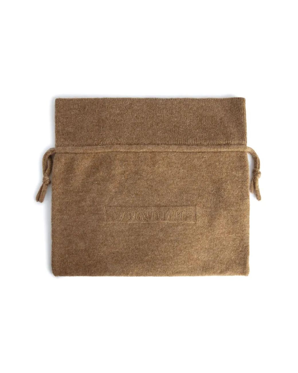 Zadig & Voltaire Brown Cashmere Socks